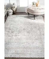 nuLoom Elyse DCRS02A Ivory 6' x 9' Area Rug