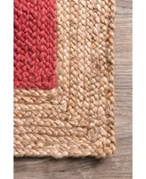 nuLoom Eleonora TAJT09C Red 3' x 5' Area Rug