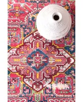 nuLoom Sherita DISA05B Red 2'8" x 8' Runner Rug