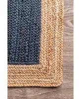 nuLoom Eleonora TAJT09B Blue 8' x 10' Area Rug