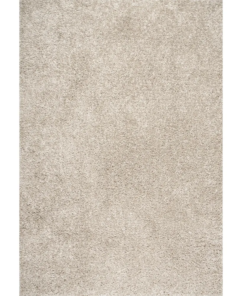 nuLoom Kara KKBX01D Beige 6'7" x 9' Area Rug