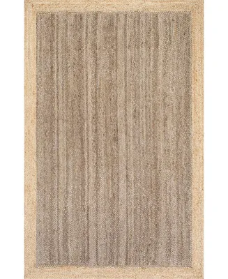 nuLoom Eleonora TAJT09E Gray 6' x 9' Area Rug