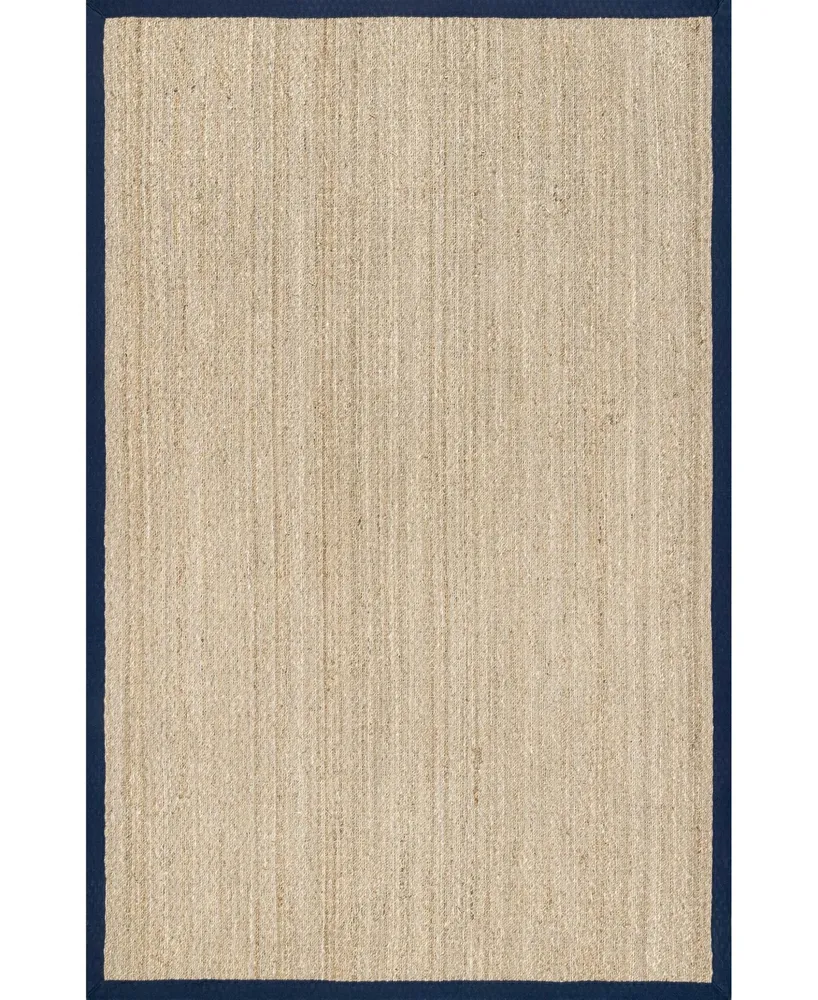 nuLoom Elijah BHSG01D Navy 5' x 8' Area Rug