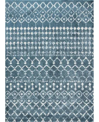 nuLoom Barbara GROC01G Mist 5'3" x 7'7" Area Rug