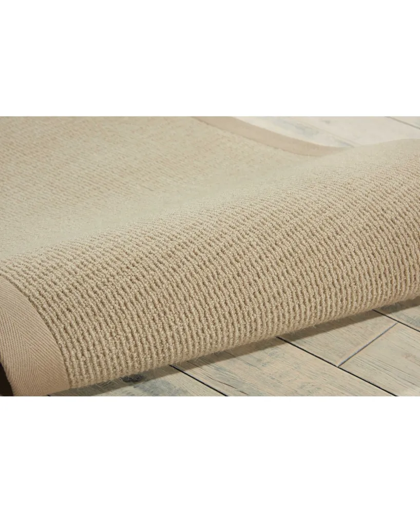 Nourison Home Sisal Soft SSF07 Mushroom 5' x 8' Area Rug