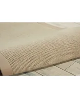 Nourison Home Sisal Soft SSF07 Mushroom 5' x 8' Area Rug