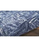 Nourison Home Interlock Lnk01 Denim Rug