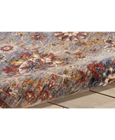 Nourison Home Lagos LAG04 Mist 5'3" x 7'6" Area Rug