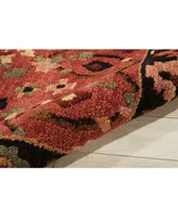 Nourison Home Tahoe TA12 Rust 2'3" x 8' Runner Rug