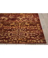 Closeout! Nourison Home Rhapsody RH011 Multi 7'9" x 9'9" Area Rug