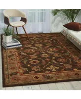 Nourison Home Tahoe TA10 Coffee 5'6" x 8'6" Area Rug