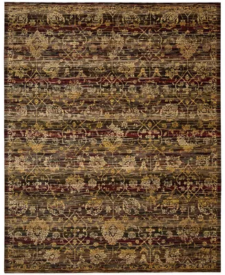 Closeout! Nourison Home Rhapsody RH007 Ebony 8'6" x 11'6" Area Rug