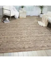 Nourison Home Silk Elements Ske22 Taupe Rug