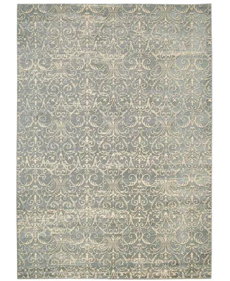 Nourison Home Luminance LUM05 Cobalt 7'6" x 10'6" Area Rug