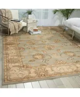 Nourison Home Persian Empire Pe22 Aqua Rug