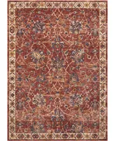 Nourison Home Lagos LAG02 Brick 5'3" x 7'6" Area Rug