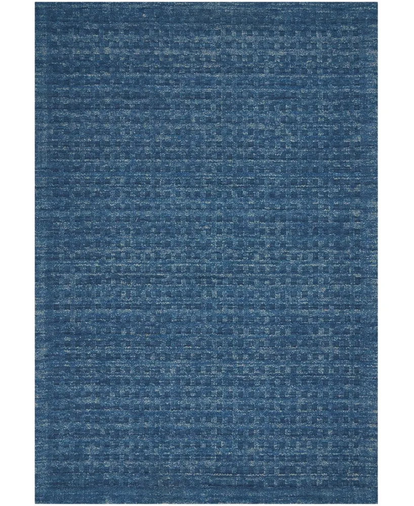 Nourison Home Marana MNN01 Navy 3'9" x 5'9" Area Rug