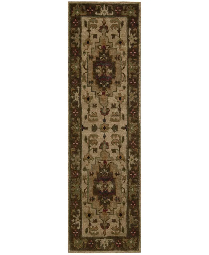 Nourison Home Tahoe TA01 Beige 2'3" x 8' Runner Rug