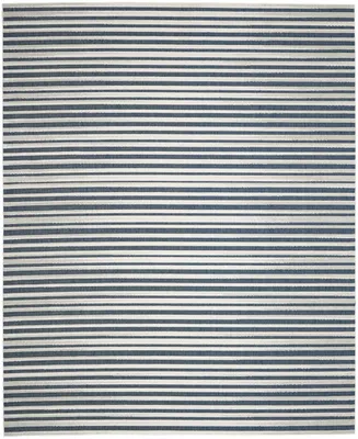 Nourison Home Key Largo KLG01 Blue 8'10" x 11'10" Outdoor Area Rug