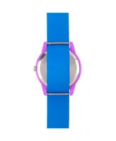 Disney Frozen 2 Elsa, Anna and Olaf Girls' Purple Plastic Time Teacher Watch 32mm