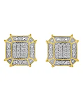 Men's Diamond (1/6 ct.t.w.) Earring in 10K Yellow Gold