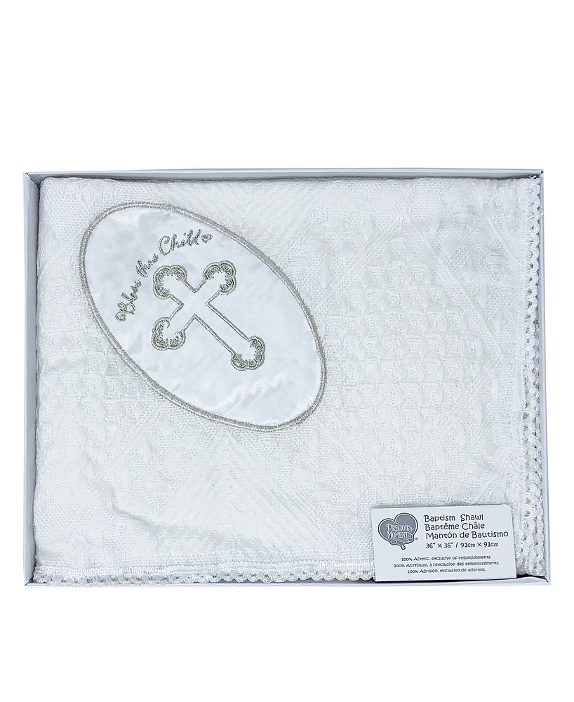 Precious Moments Baptism Baby Boys and Girls Blanket or Shawl