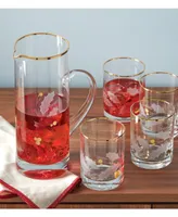 Lenox Holiday Gold Double Old Fashioned 4-piece Glass Set