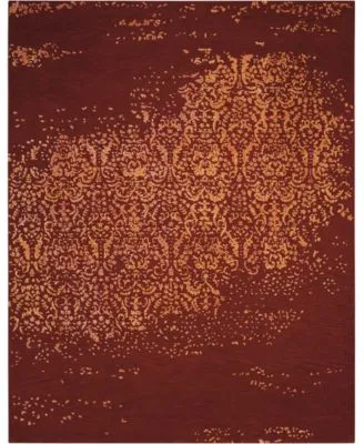 Nourison Home Opaline Opa08 Cinnabar Rug