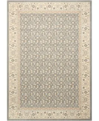 Nourison Home Persian Empire Pe26 Silver Rug