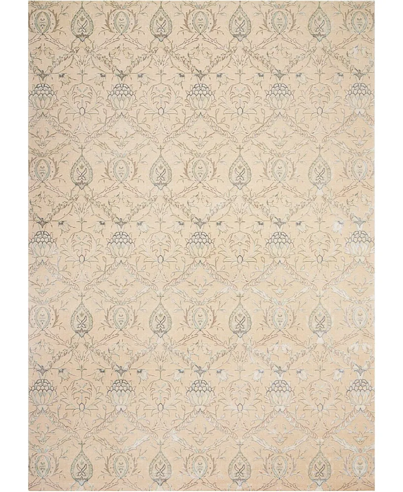 Nourison Home Luminance LUM07 Cream 5'3" x 7'5" Area Rug