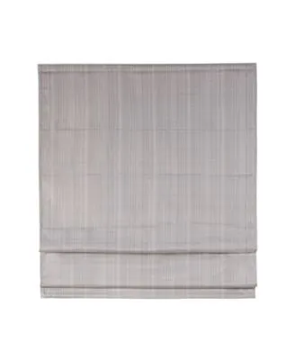 Madison Park Galen Basketweave Cordless Room Darkening Roman Shades