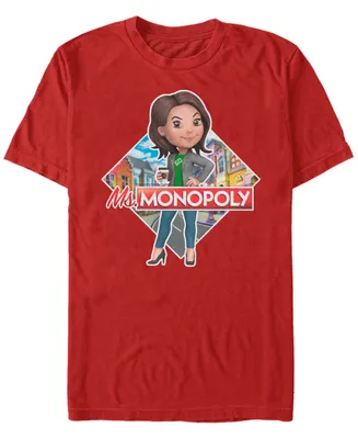 Monopoly Men's Ms Logo Short Sleeve T-Shirt