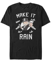 Monopoly Men's Make It Rain Short Sleeve T-Shirt