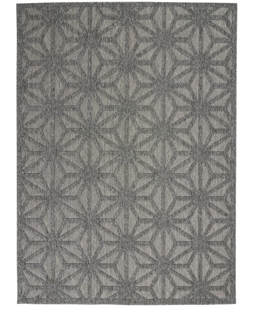 Nourison Home Cozumel CZM01 Onyx 4' x 6' Outdoor Area Rug