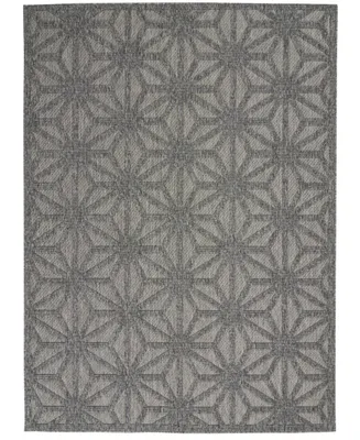 Nourison Home Cozumel CZM01 Onyx 4' x 6' Outdoor Area Rug