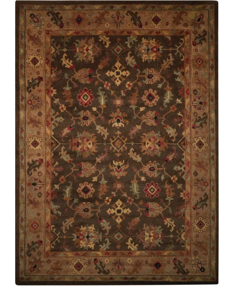 Nourison Home Tahoe TA10 Coffee 7'9" x 9'9" Area Rug