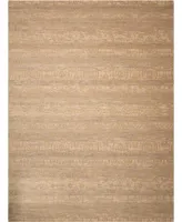 Nourison Home Silken Allure SLK23 Sand 5'6" x 8' Area Rug