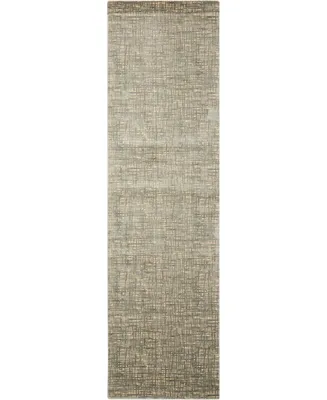 Nourison Home Starlight STA02 Beige 2'3" x 8' Runner Rug