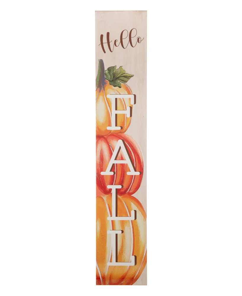 Glitzhome 42" Fall Wooden Large Porch Sign or Decor