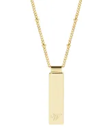 brook & york Maisie Initial Gold-Plated Pendant Necklace - Gold