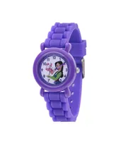 Disney Princess Mulan Girls' Purple Plastic Watch 32mm