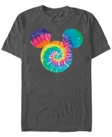 Fifth Sun Men's Mickey Tie Dye Fill Short Sleeve T-Shirt