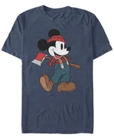 Fifth Sun Men's Lumberjack Mickey Short Sleeve T-Shirt