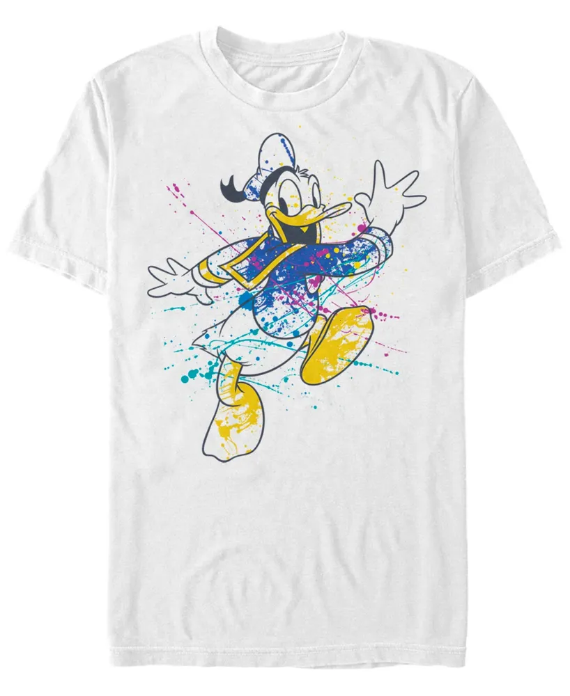 Fifth Sun Men's Splatter Donald Short Sleeve T-Shirt