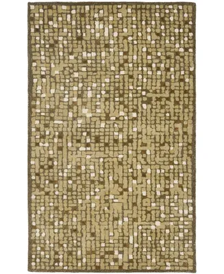 Martha Stewart Collection Mosaic MSR3623A Brown 5' x 8' Area Rug