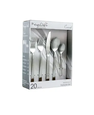 Megachef Cravat Flatware Set of 20-Piece