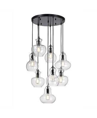 Home Accessories Beveen 27" 8-Light Indoor Chandelier with Light Kit