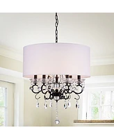 Home Accessories Ninian 25" 6-Light Indoor Chandelier with Light Kit