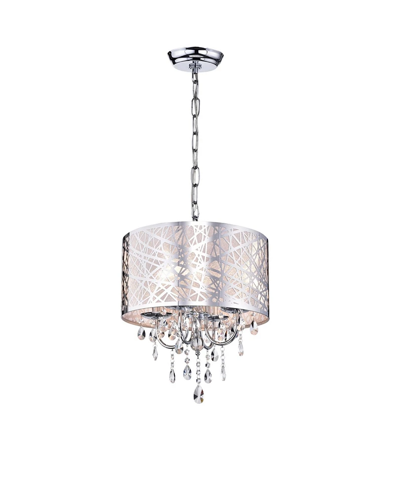 Home Accessories Abstract 17" 4-Light Indoor Chandelier with Light Kit