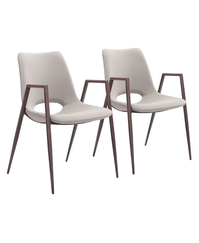 Zuo Desi Dining Chair, Set of 2